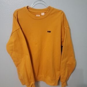 Levi's Men's Mustard Crewneck Sweater